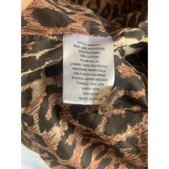 Johnny Was Workshop Shirt Jacket SM Camo Witchy Embroidery - Picture 11 of 11